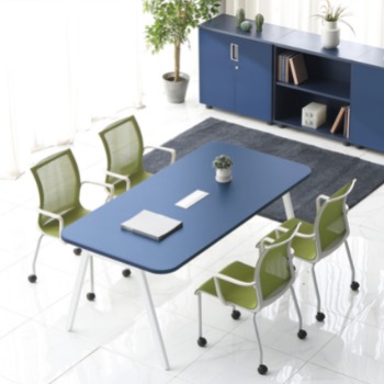 DHF 에이라인 회의용 테이블   사무실 대형 책상 미팅 회의실