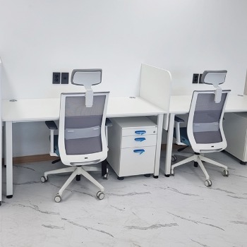 심플즈i3 사무용 사무실 책상 NO.27-1 (가림판무) 학생 사무실 가정용 컴퓨터