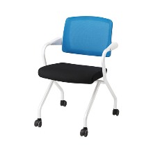 KI 앵초 A형 로라 사무용 의자 올화이트 EN-300 회의실 세미나 연수용 학원 