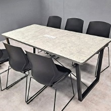 멜론 회의테이블 국산 사무용 사무실 회의용 테이블